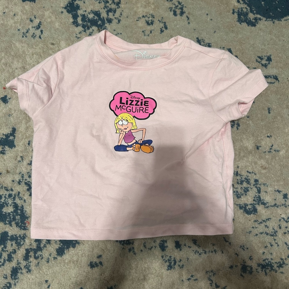 Lizzie McGuire crop top